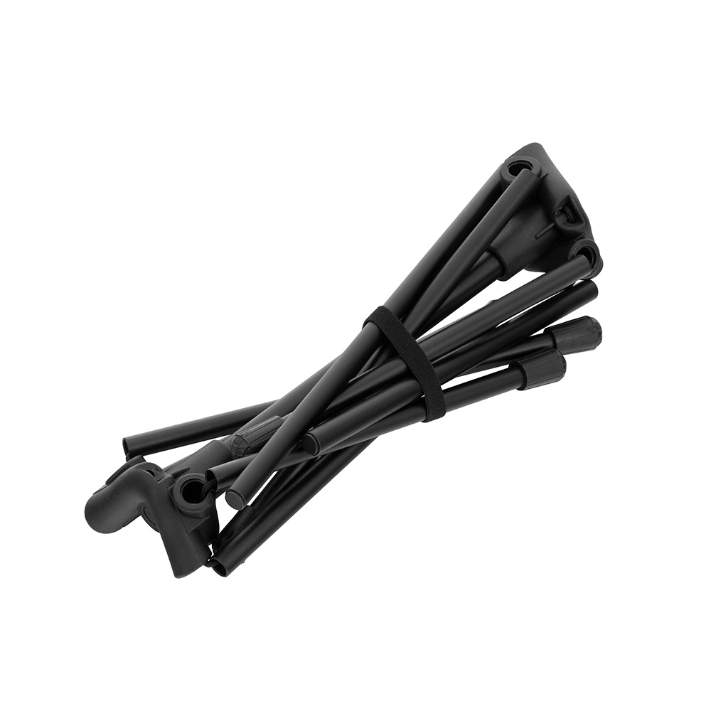 コンパクトかつ簡単設営を可能にしたスチールフレーム