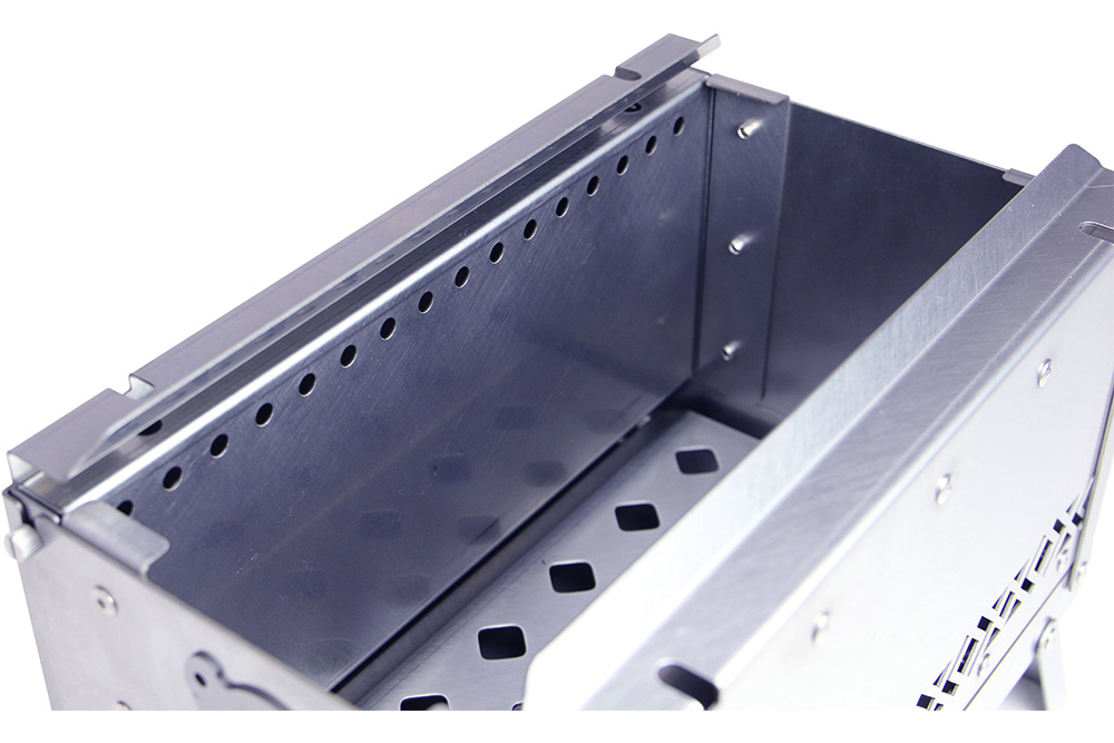 二次燃焼ホールで煙の少ない燃焼